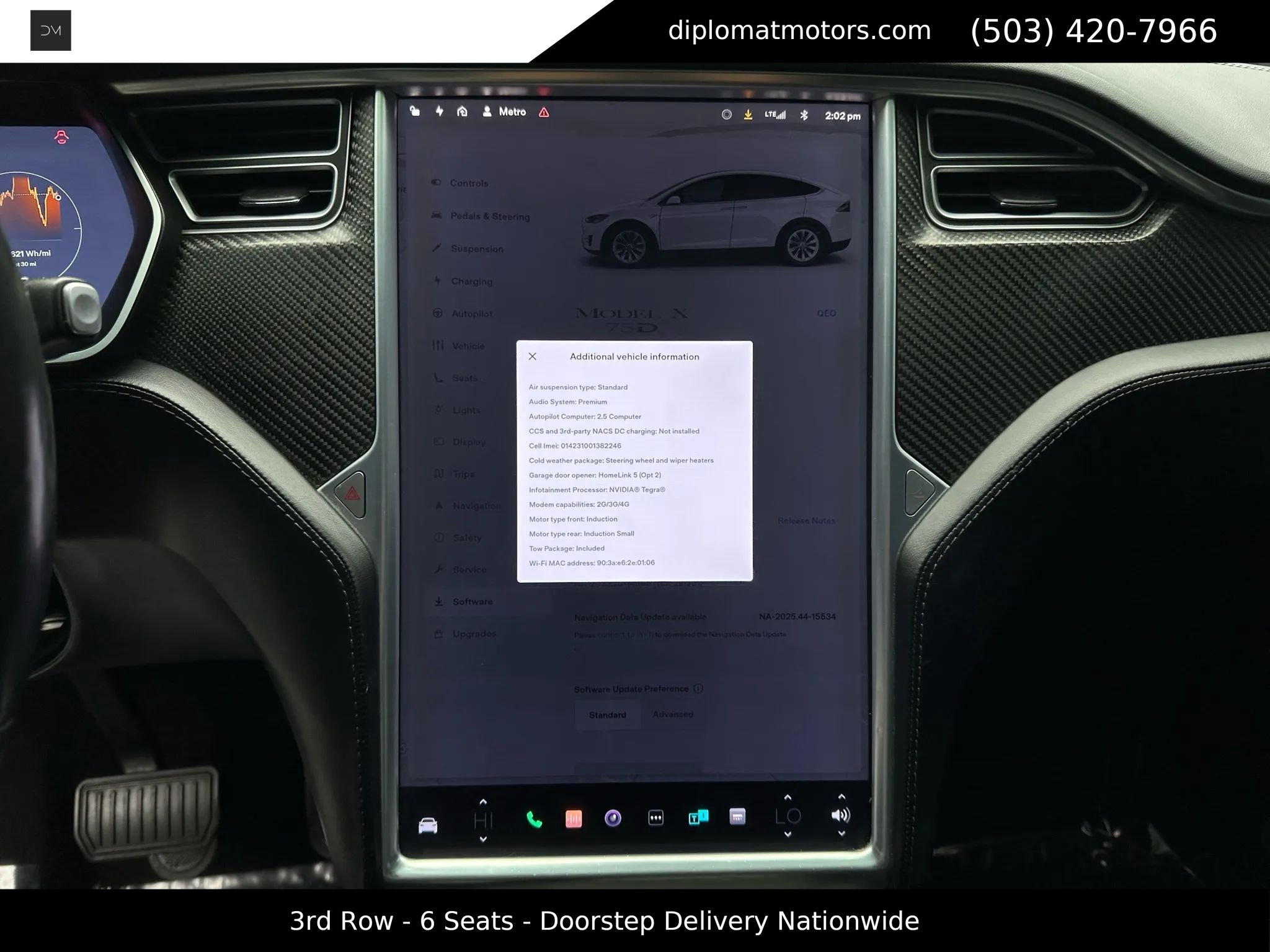 2018 Tesla Model X 75D