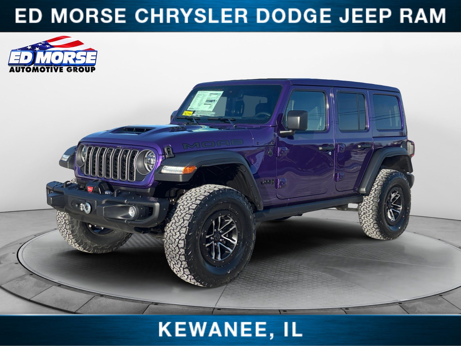 New 2026 Jeep Wrangler Unlimited Rubicon 392 w/ Quick Order Package 27X Moab