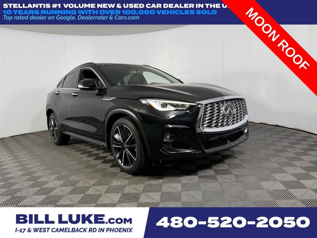 Used 2023 INFINITI QX55 Luxe w/ Cargo Package