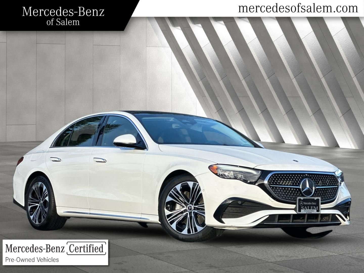 Certified 2025 Mercedes-Benz E 350 4MATIC Sedan