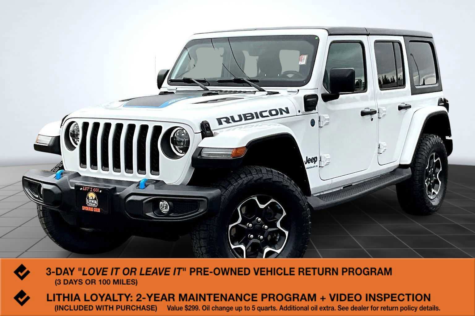 Used 2023 Jeep Wrangler Unlimited Rubicon 4xe w/ Cold Weather Group