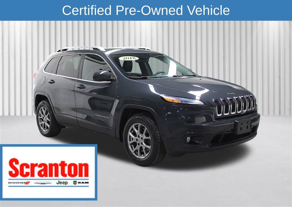 Certified 2018 Jeep Cherokee Latitude Plus w/ Cold Weather Group