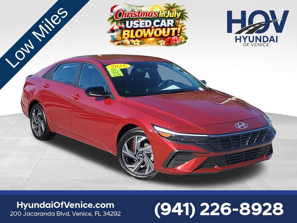 Certified 2025 Hyundai Elantra Sport
