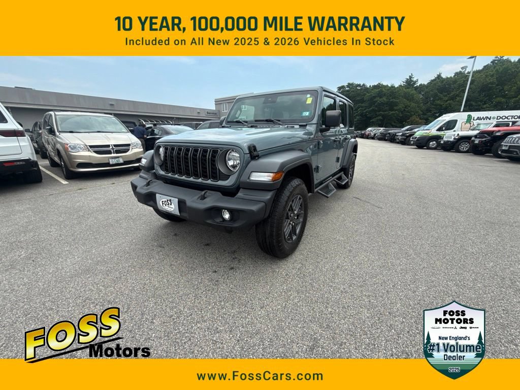 Certified 2024 Jeep Wrangler Unlimited Sport