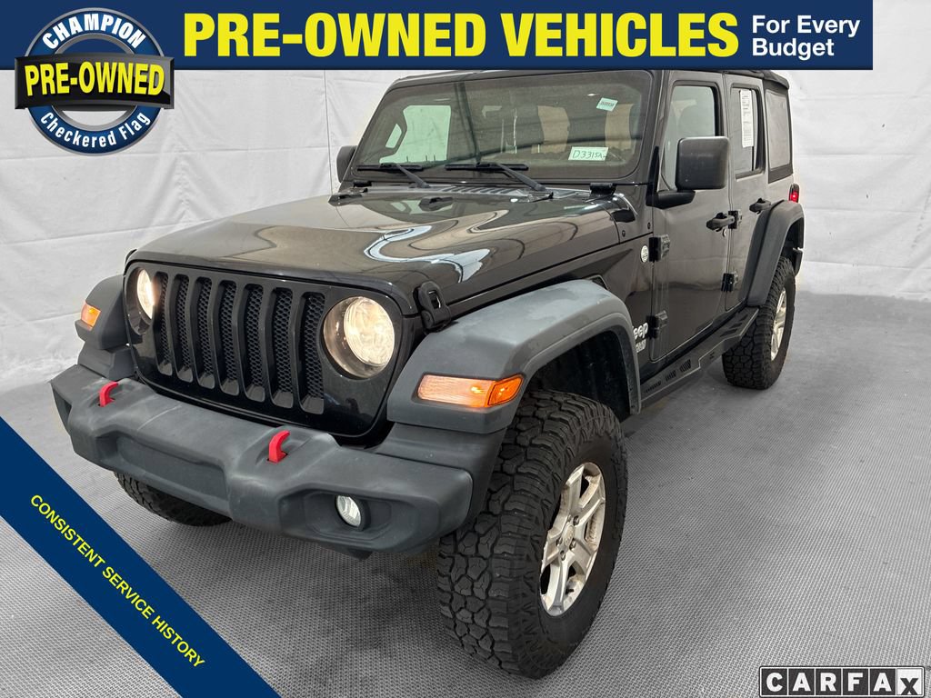 Used 2018 Jeep Wrangler Unlimited Sport S