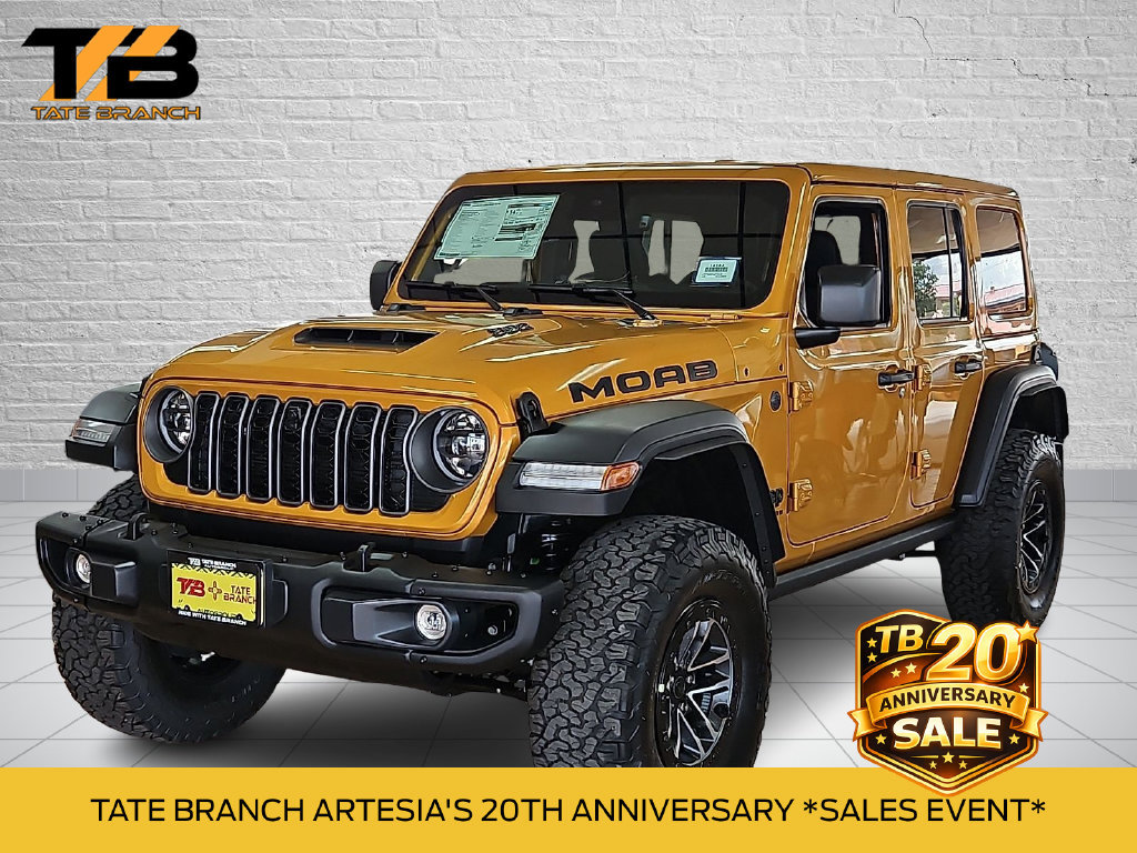 New 2026 Jeep Wrangler Unlimited Rubicon 392 w/ Quick Order Package 27X Moab