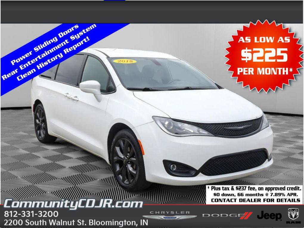 Used 2018 Chrysler Pacifica Touring Plus w/ S Appearance Package