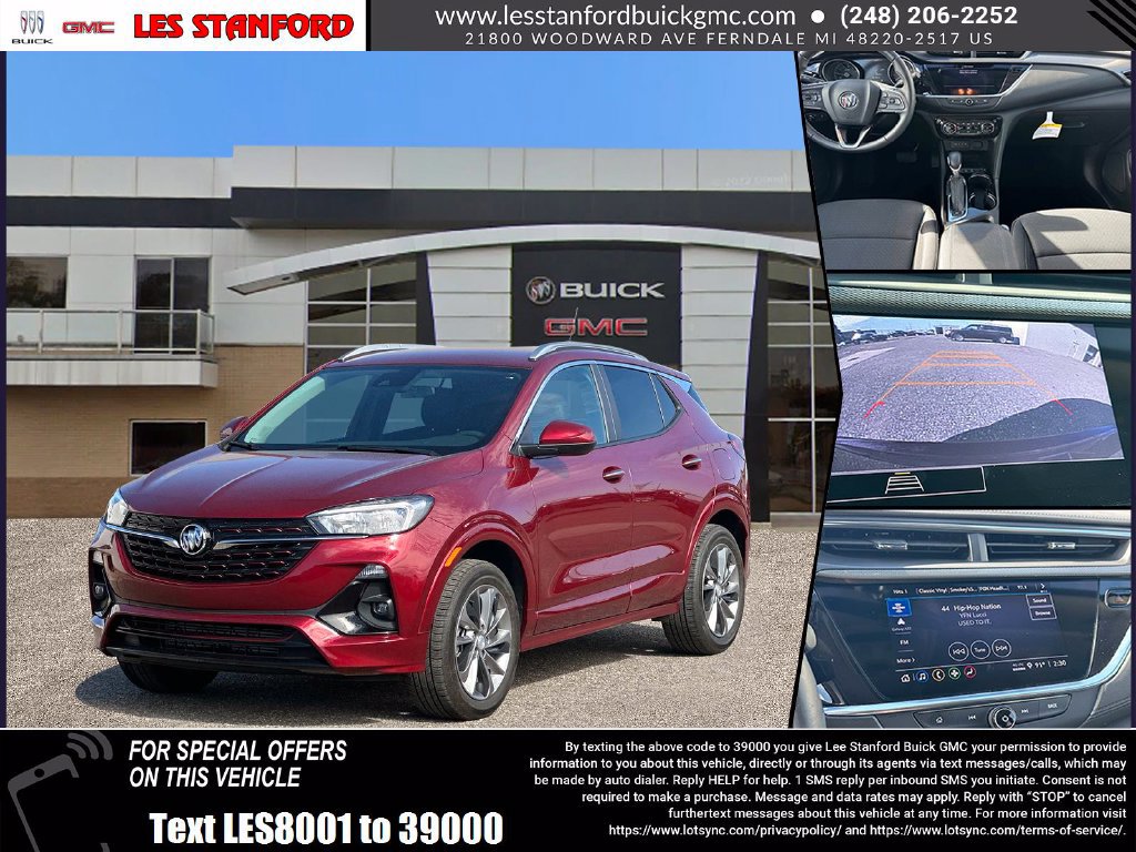 Certified 2023 Buick Encore GX Select w/ Sport Touring Package