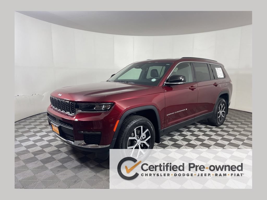 Certified 2025 Jeep Grand Cherokee L Limited w/ Trailer Tow Package
