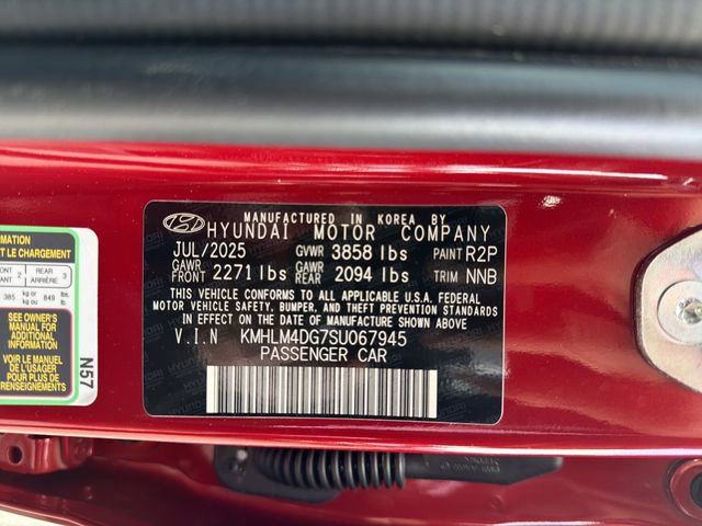 2025 Hyundai Elantra Sport