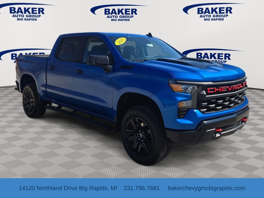 Used 2023 Chevrolet Silverado 1500 Custom Trail Boss w/ LPO, Dark Essentials Package