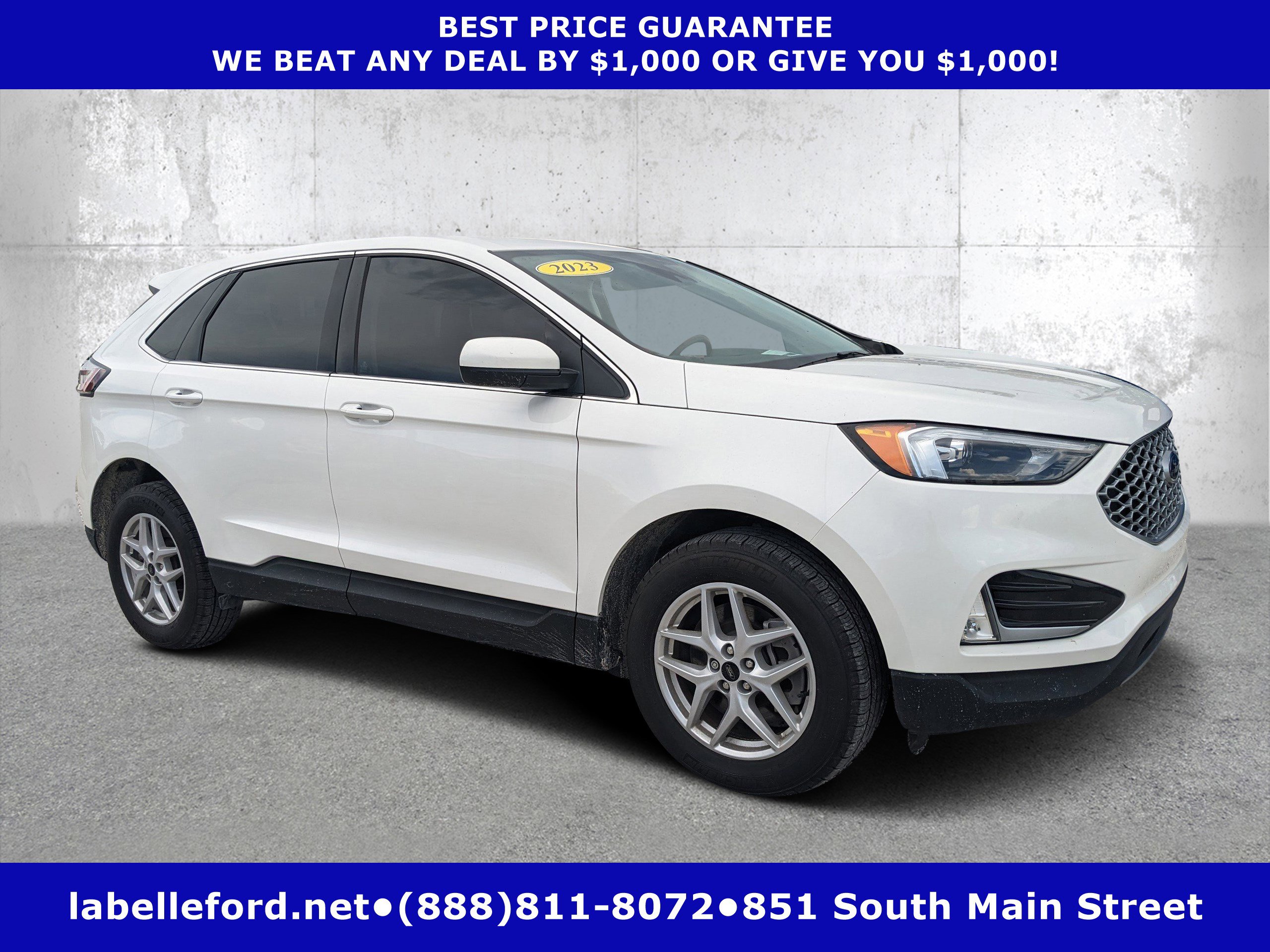 Certified 2023 Ford Edge SEL w/ Convenience Package