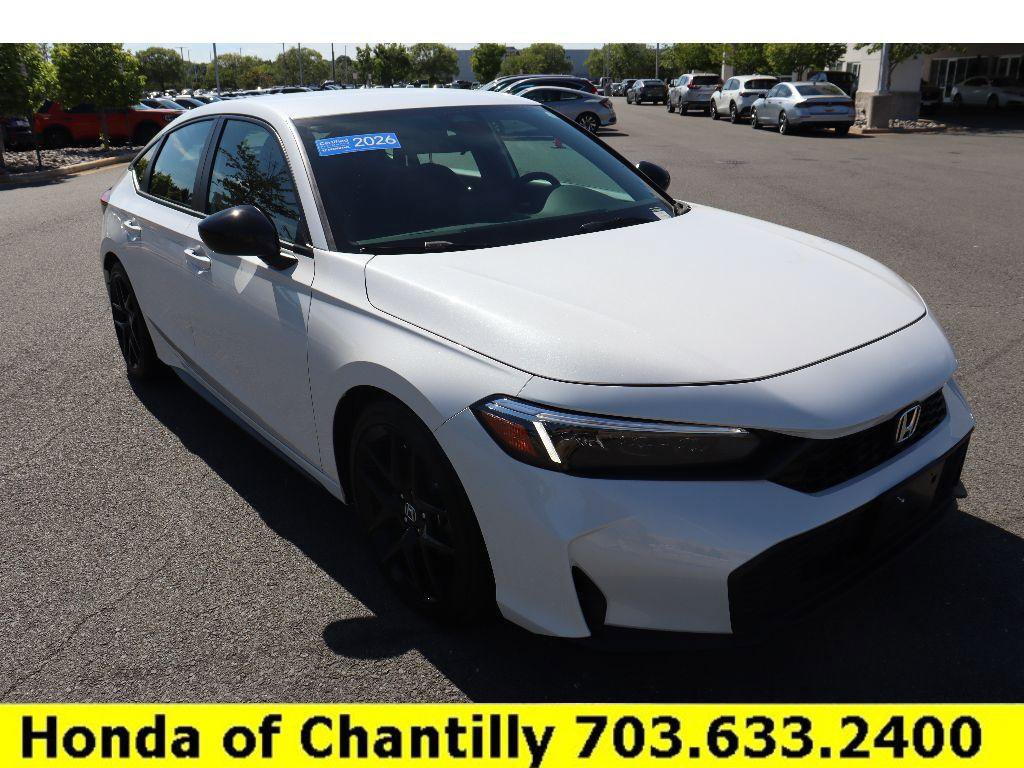 Certified 2026 Honda Civic Sport