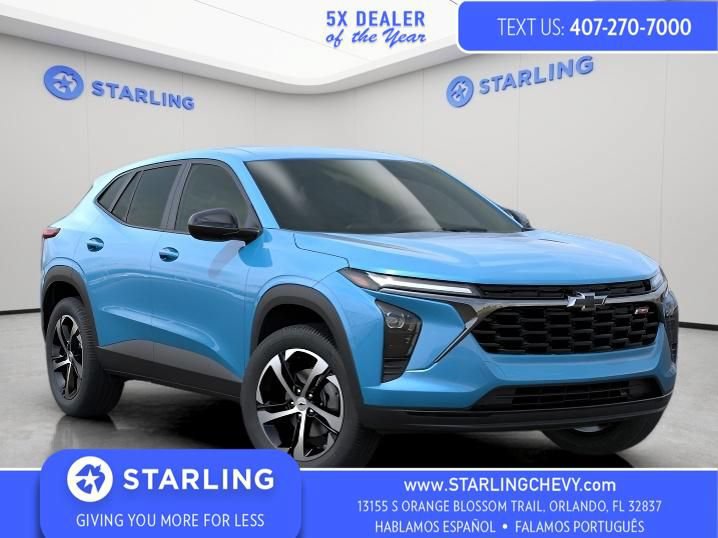 Certified 2025 Chevrolet Trax RS w/ Driver Confidence Package
