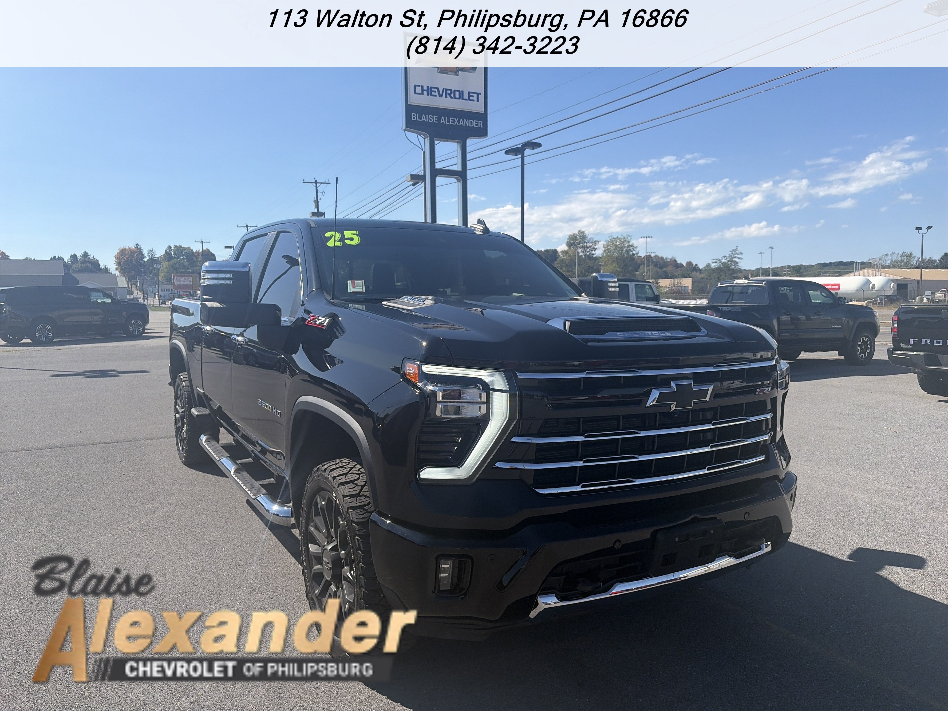 Used 2025 Chevrolet Silverado 2500 LT w/ Z71 Chrome Sport Edition
