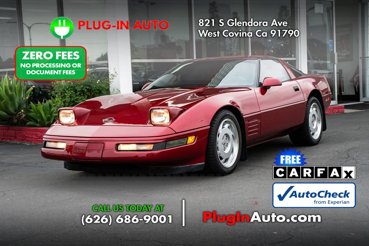 Used 1991 Chevrolet Corvette Coupe
