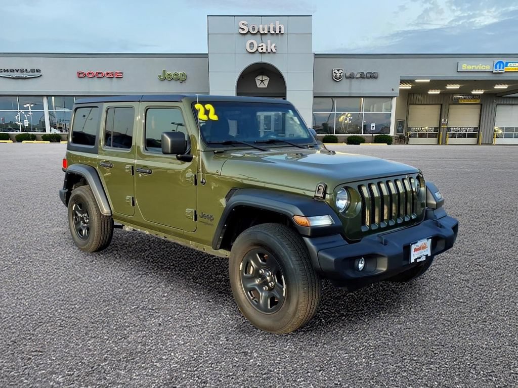 Used 2022 Jeep Wrangler Unlimited Sport