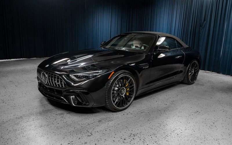 AMG-129ＳＬフルエヤロセツト販売 1/18 OTTO 1991 Mercedes-Benz AMG SL73 R129 Convertible (Black