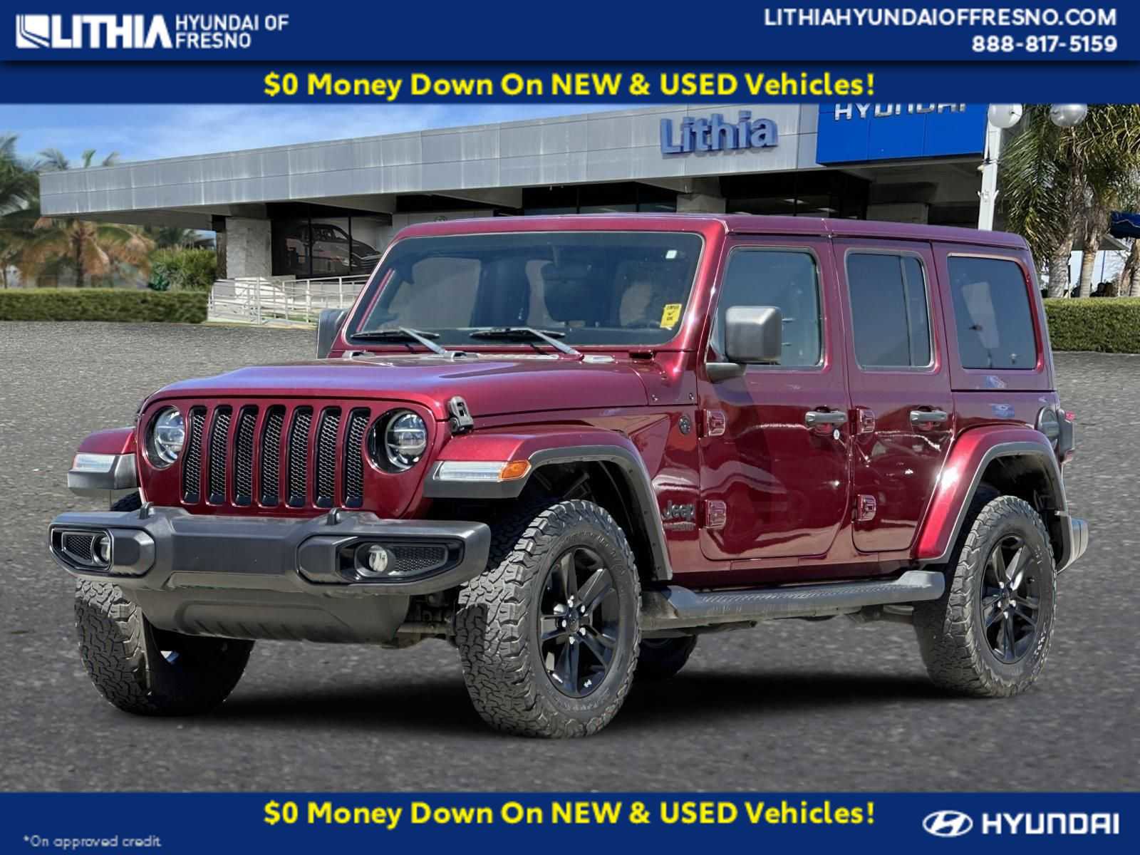 Used 2021 Jeep Wrangler Unlimited Sahara