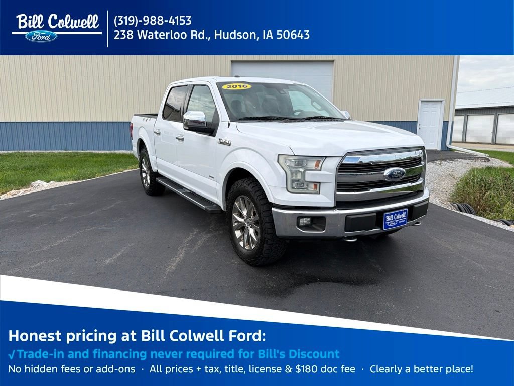 Used 2016 Ford F150 Lariat w/ Equipment Group 502A Luxury