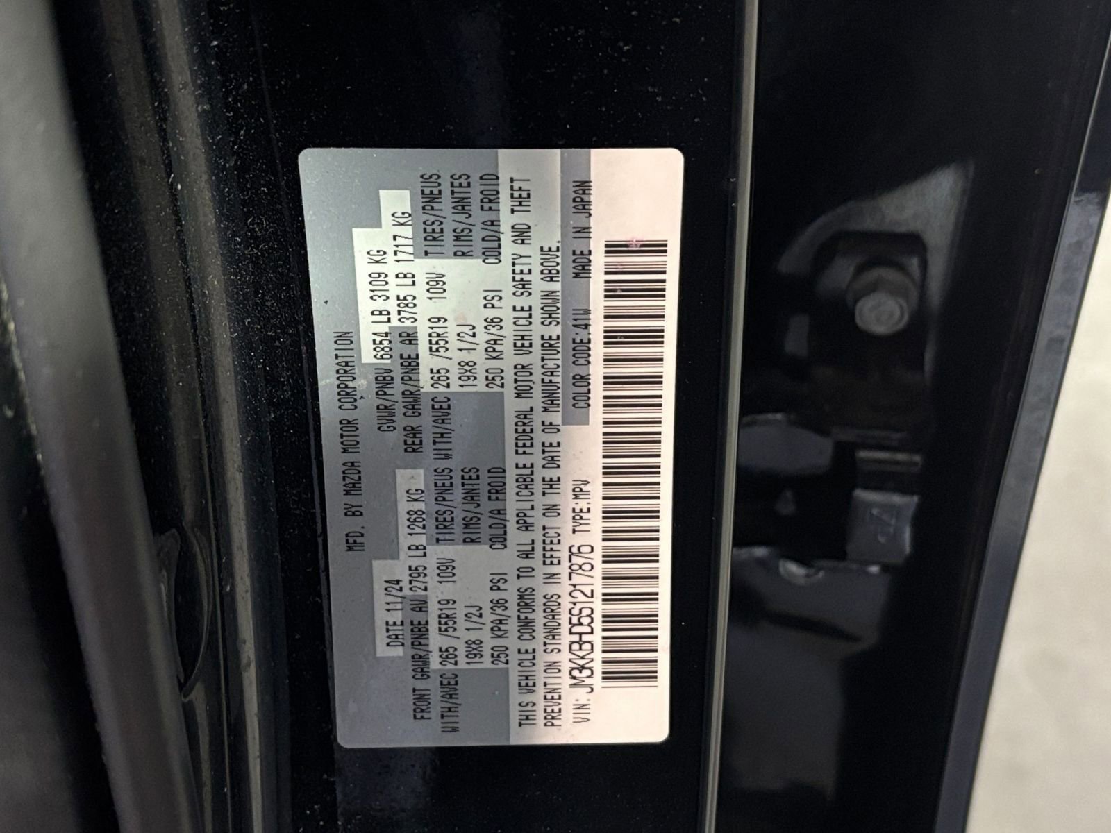 2025 MAZDA Cx-90 3.3 Turbo w/ Preferred Package