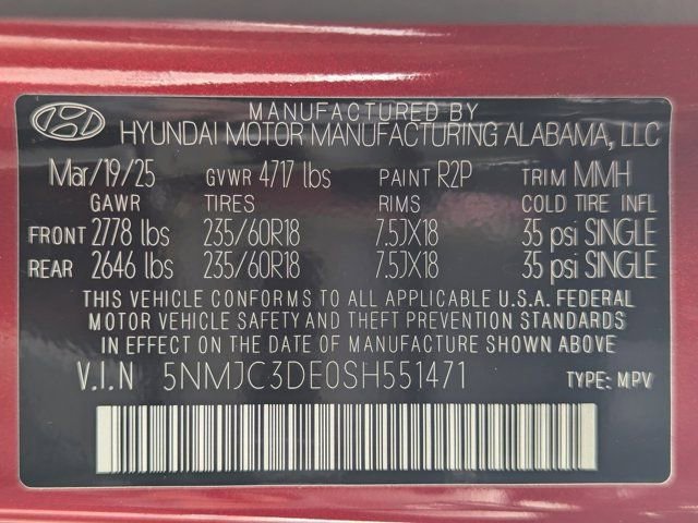 2025 Hyundai Tucson SEL