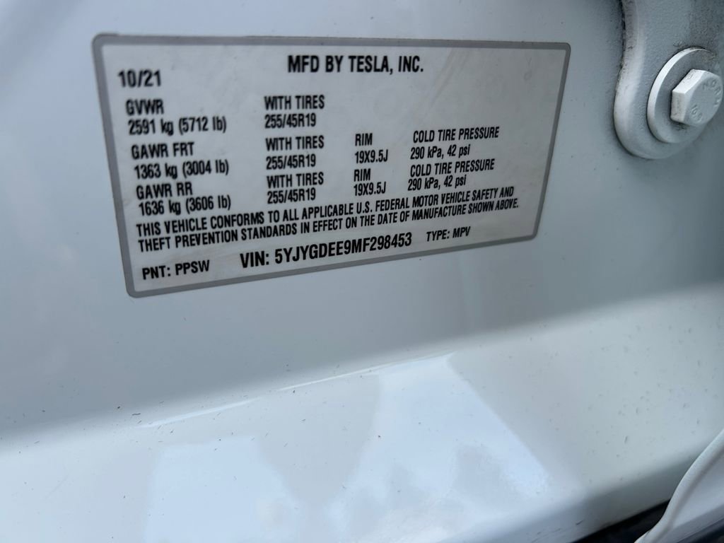 2021 Tesla Model Y Long Range