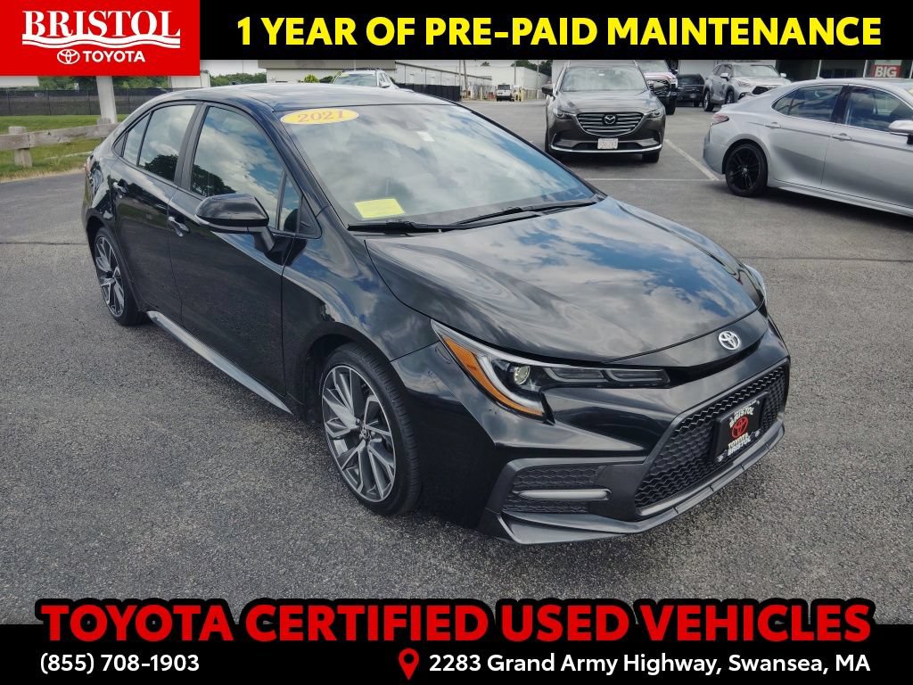 Certified 2021 Toyota Corolla SE w/ SE Premium Package