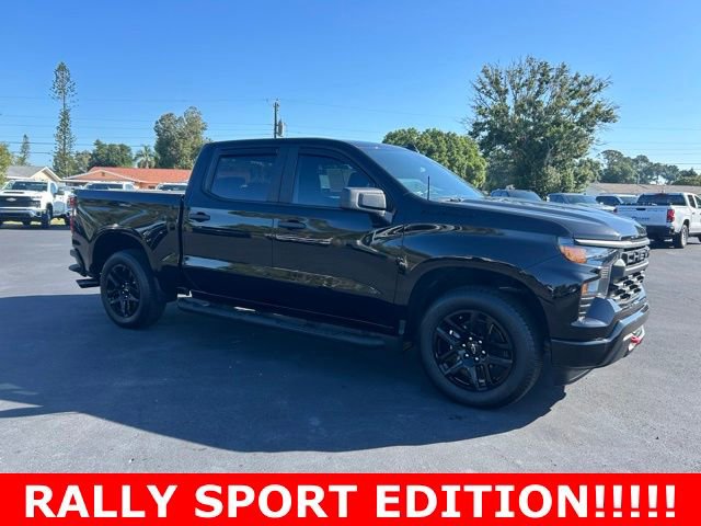 Certified 2023 Chevrolet Silverado 1500 Custom w/ Rally Edition