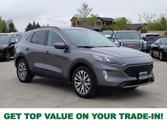 Certified 2021 Ford Escape Titanium w/ Class II Trailer Tow Package