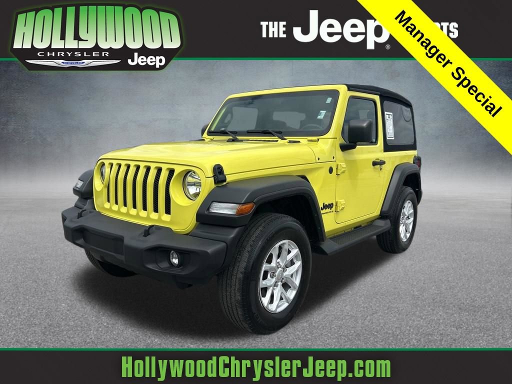 Certified 2023 Jeep Wrangler Sport