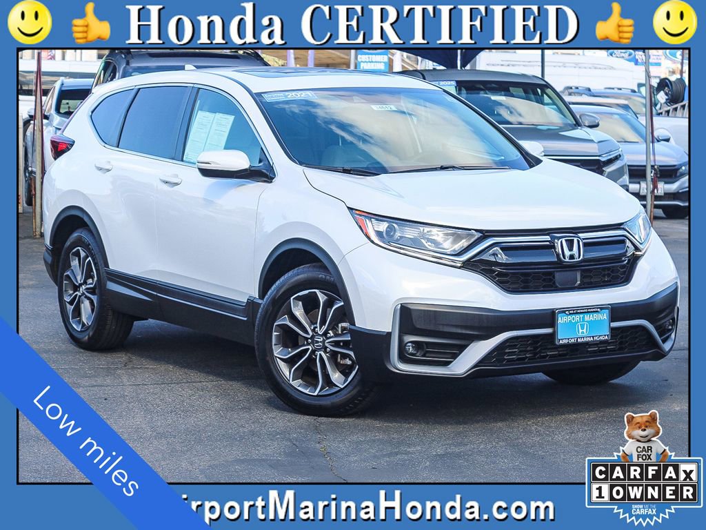 Certified 2021 Honda CR-V EX