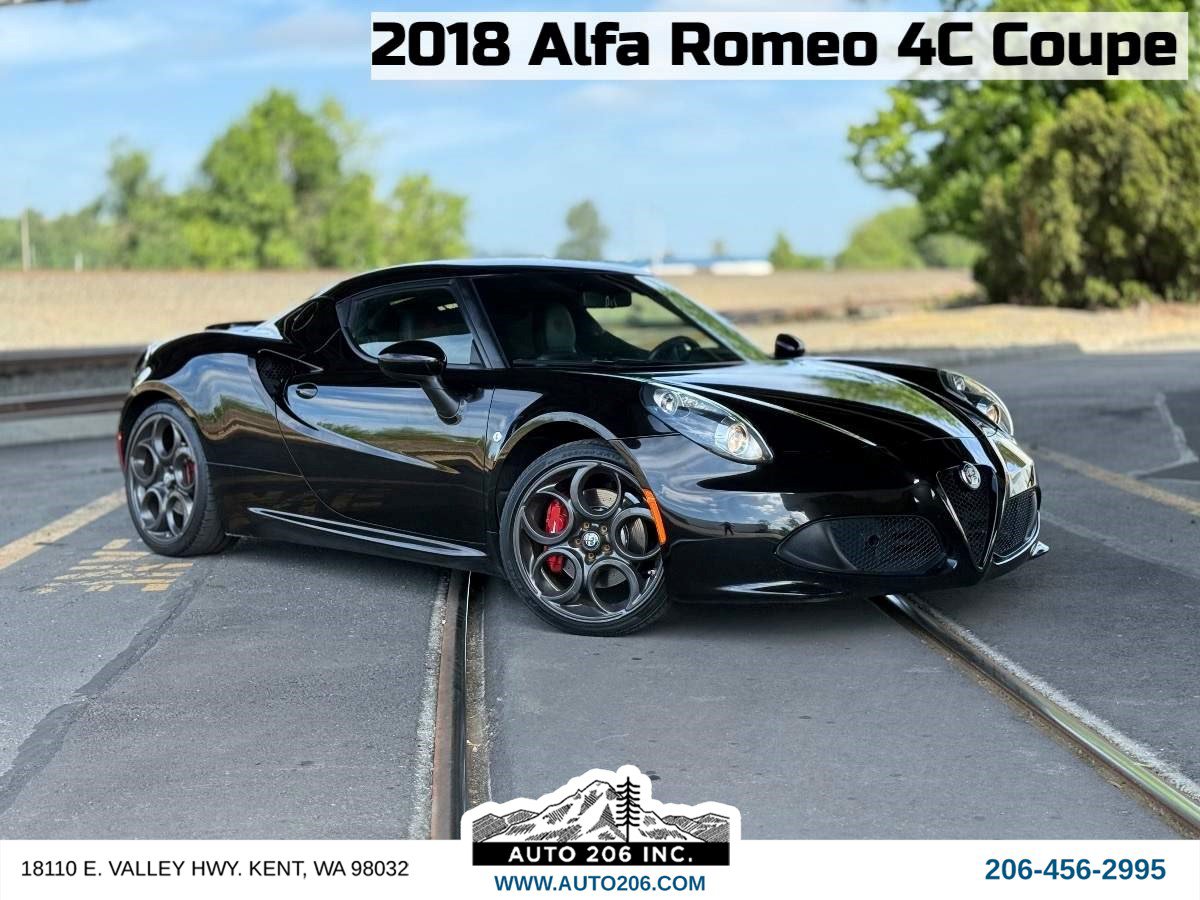 Used 2018 Alfa Romeo 4C Coupe w/ Convenience Group - Coupe