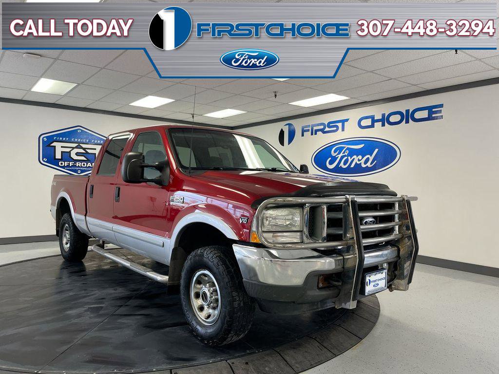 Used 2002 Ford F250 4x4 Crew Cab Super Duty
