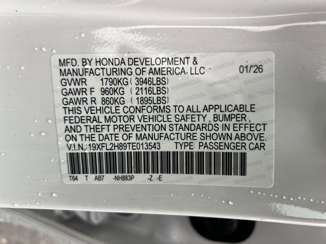 2026 Honda Civic Sport