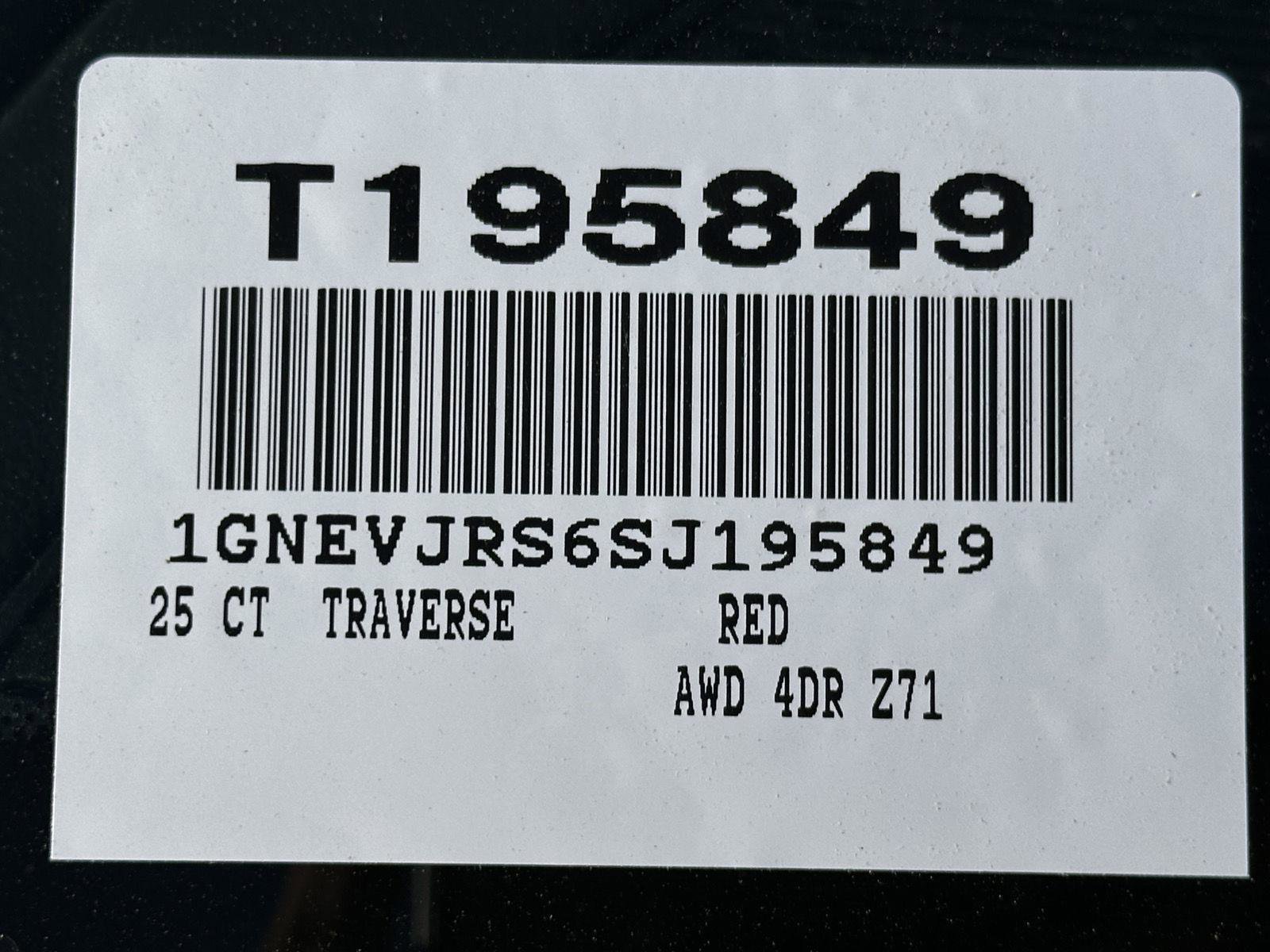 2025 Chevrolet Traverse Z71