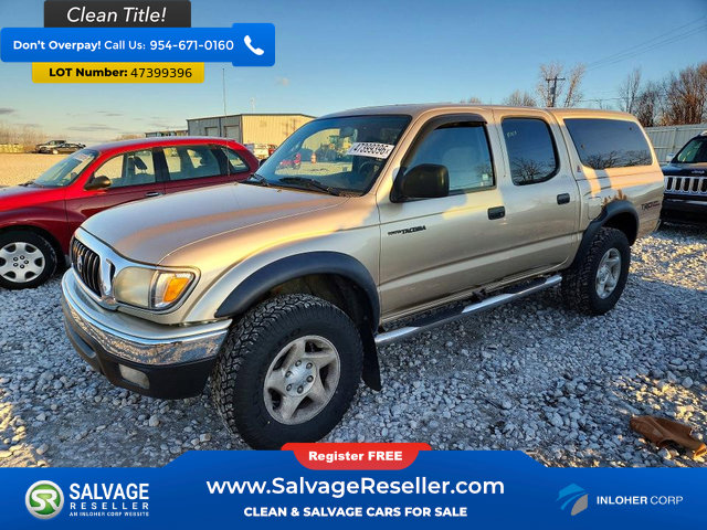 Used 2002 Toyota Tacoma 4x4 Double Cab