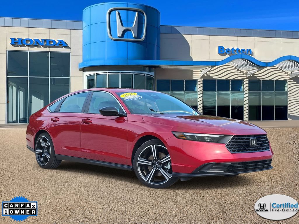 Certified 2025 Honda Accord Sport