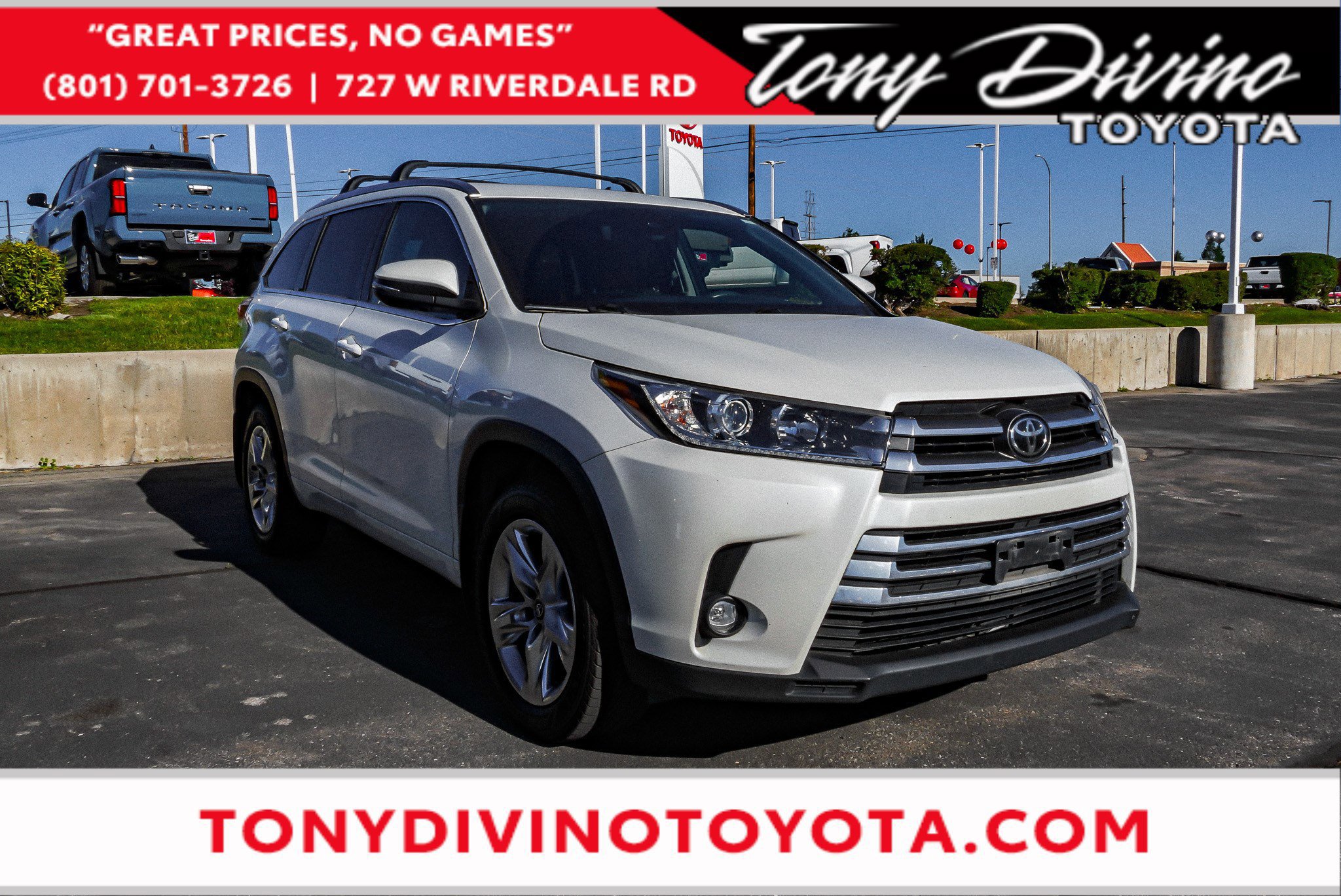 Certified 2019 Toyota Highlander Limited