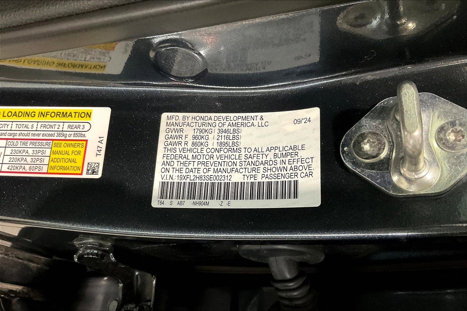 2025 Honda Civic Sport