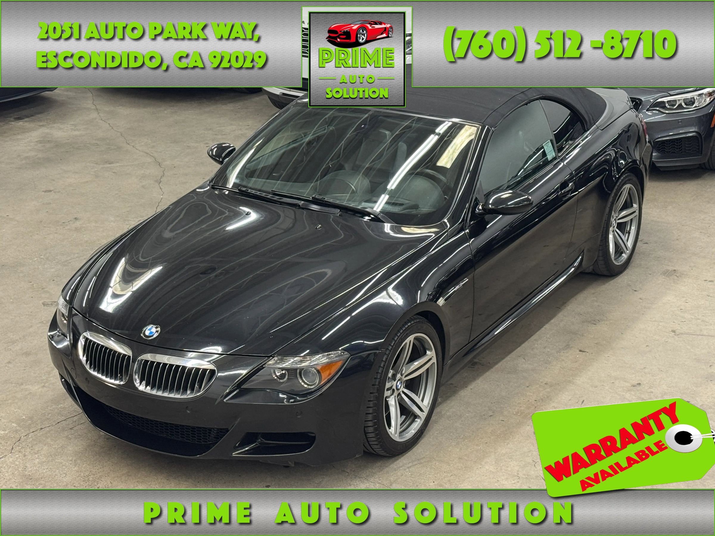 Used 2007 BMW M6 Convertible