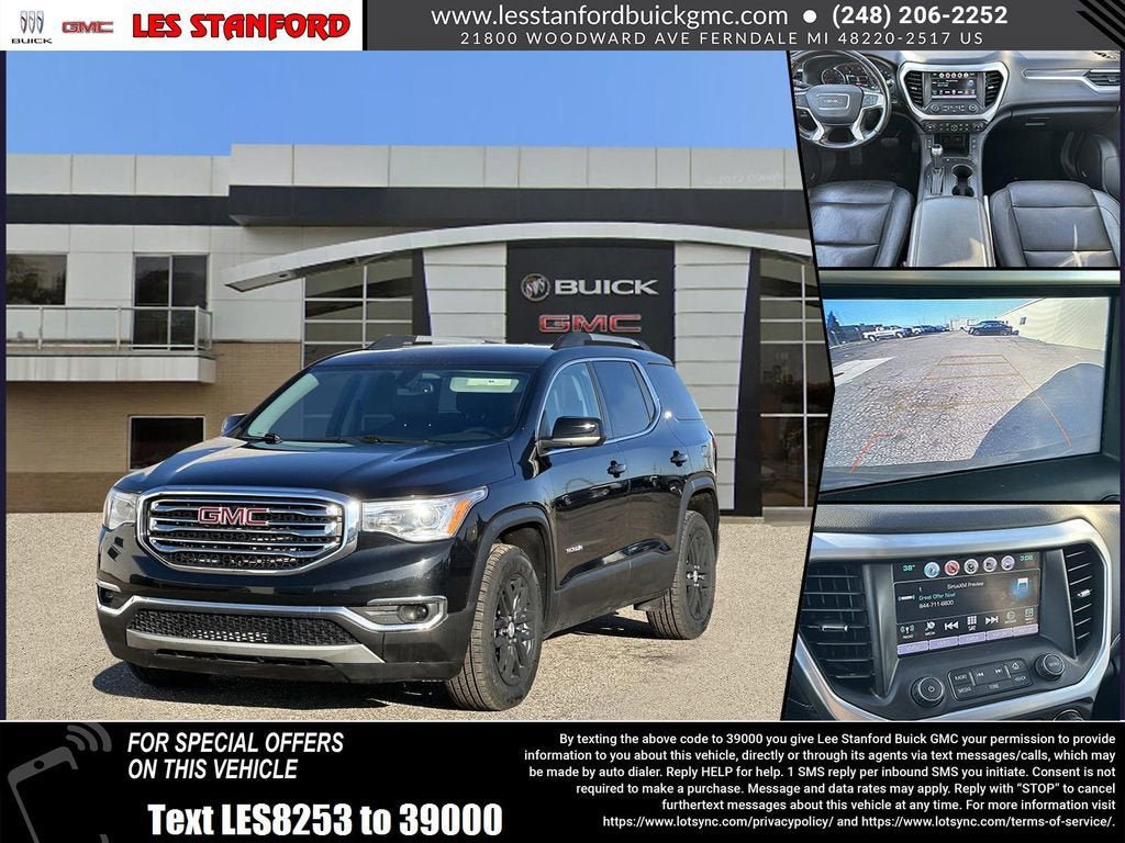 Used 2018 GMC Acadia SLT w/ LPO, Floor Liner Package
