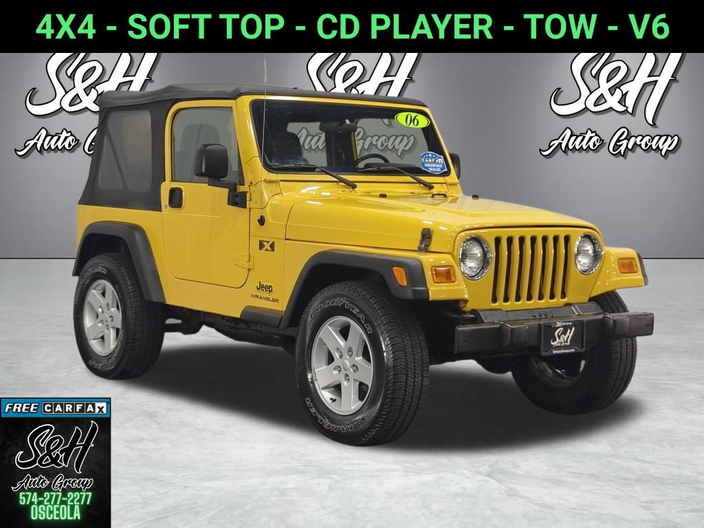 Used 2006 Jeep Wrangler X