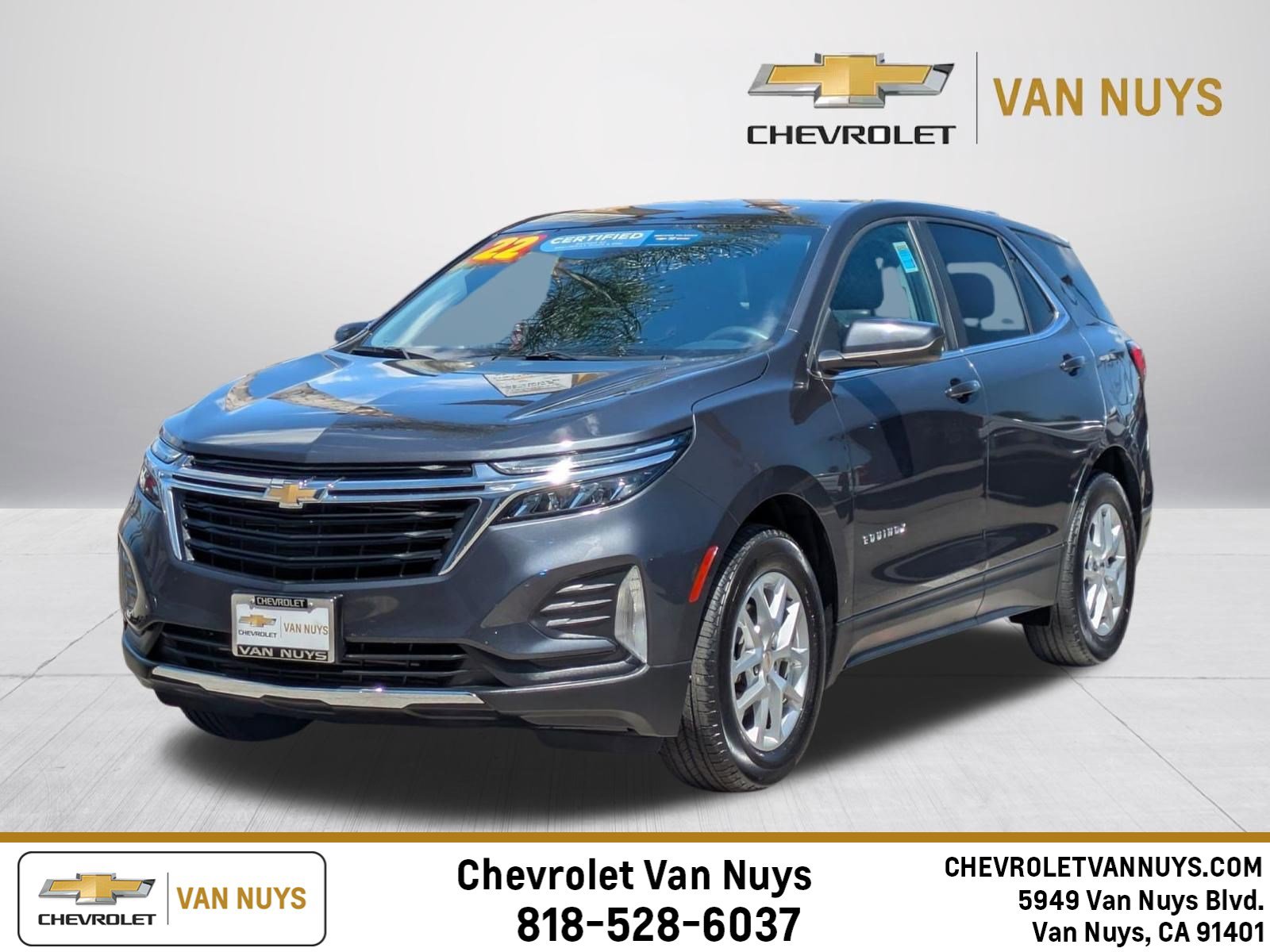 Certified 2022 Chevrolet Equinox LT