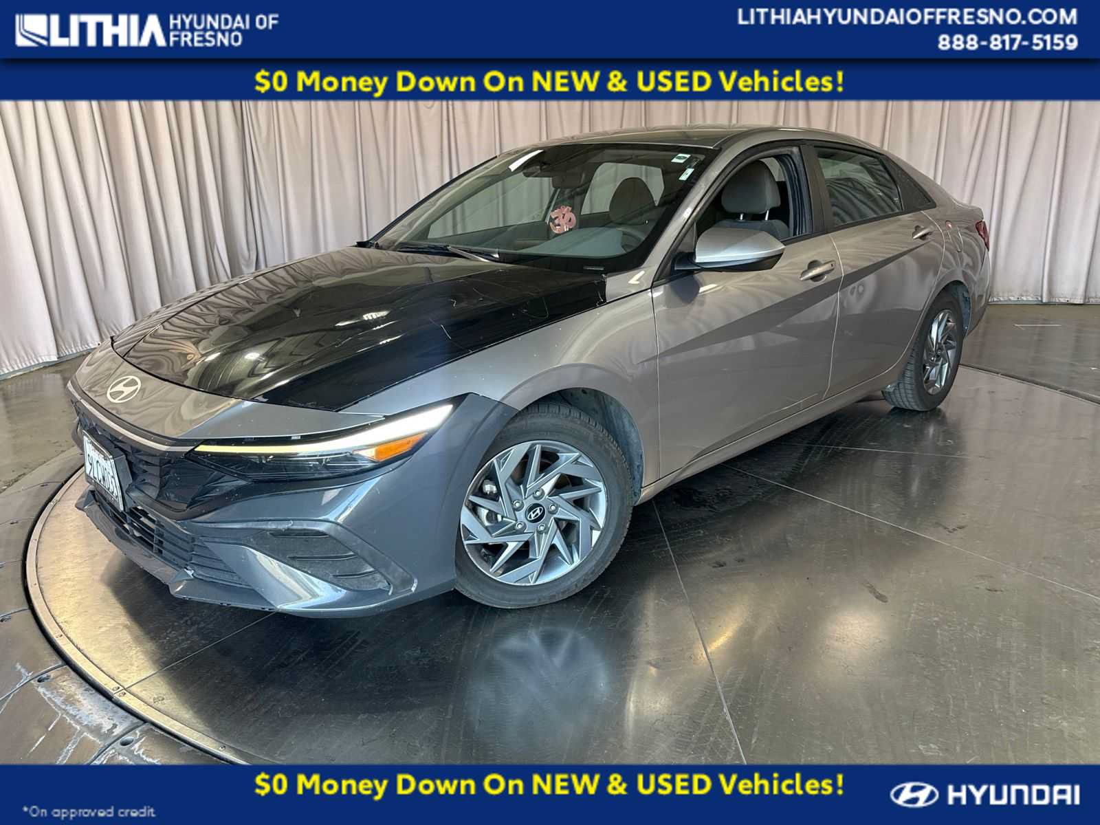 Used 2024 Hyundai Elantra Blue