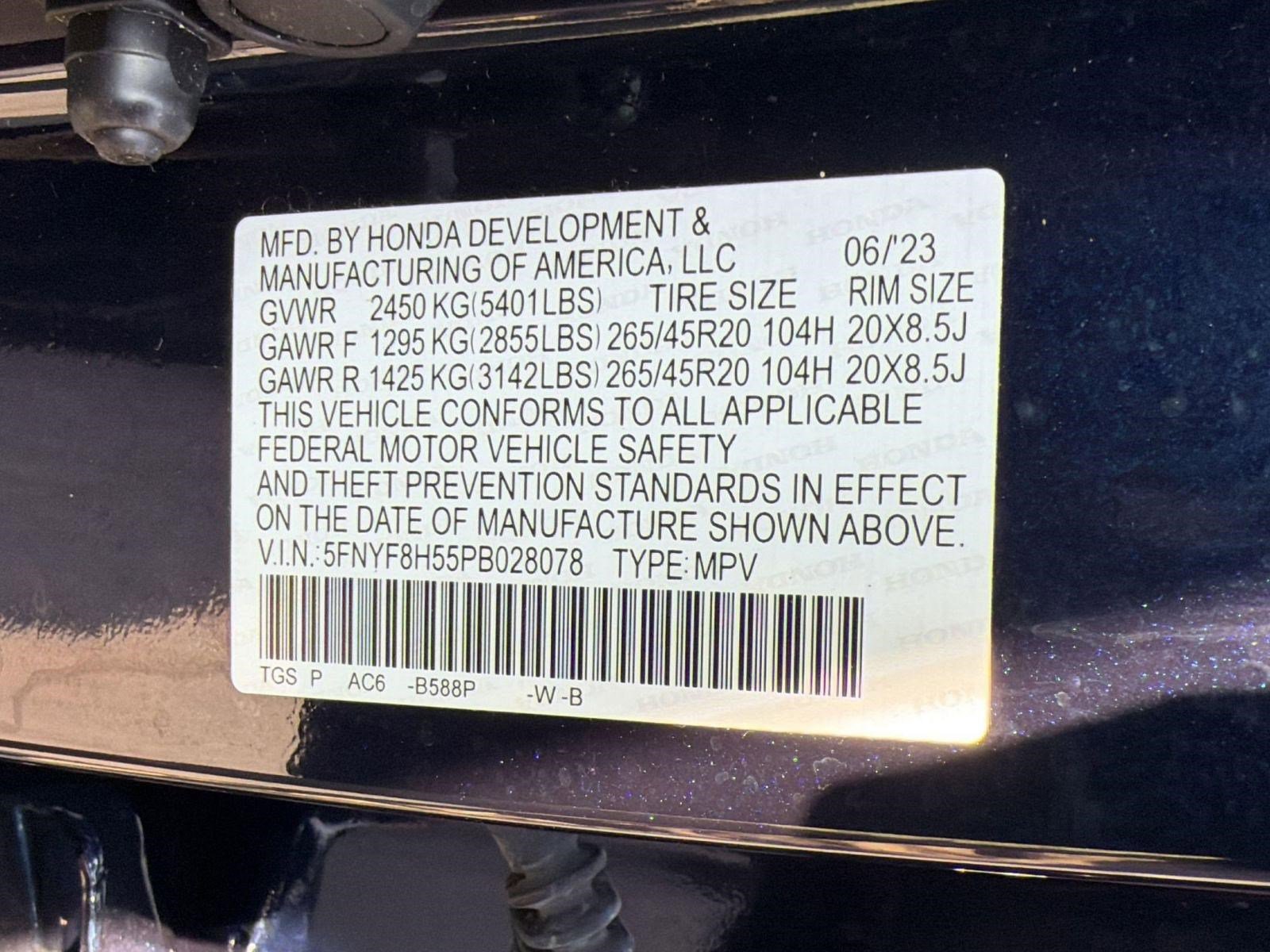 2023 Honda Passport EX-L