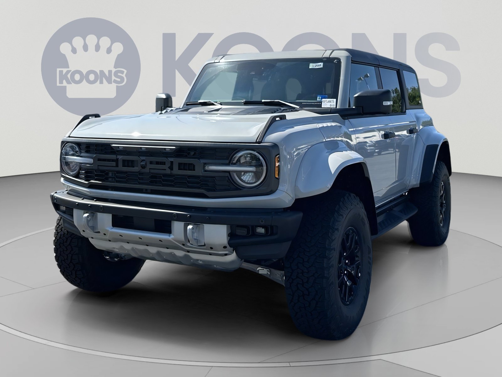 New 2026 Ford Bronco Raptor
