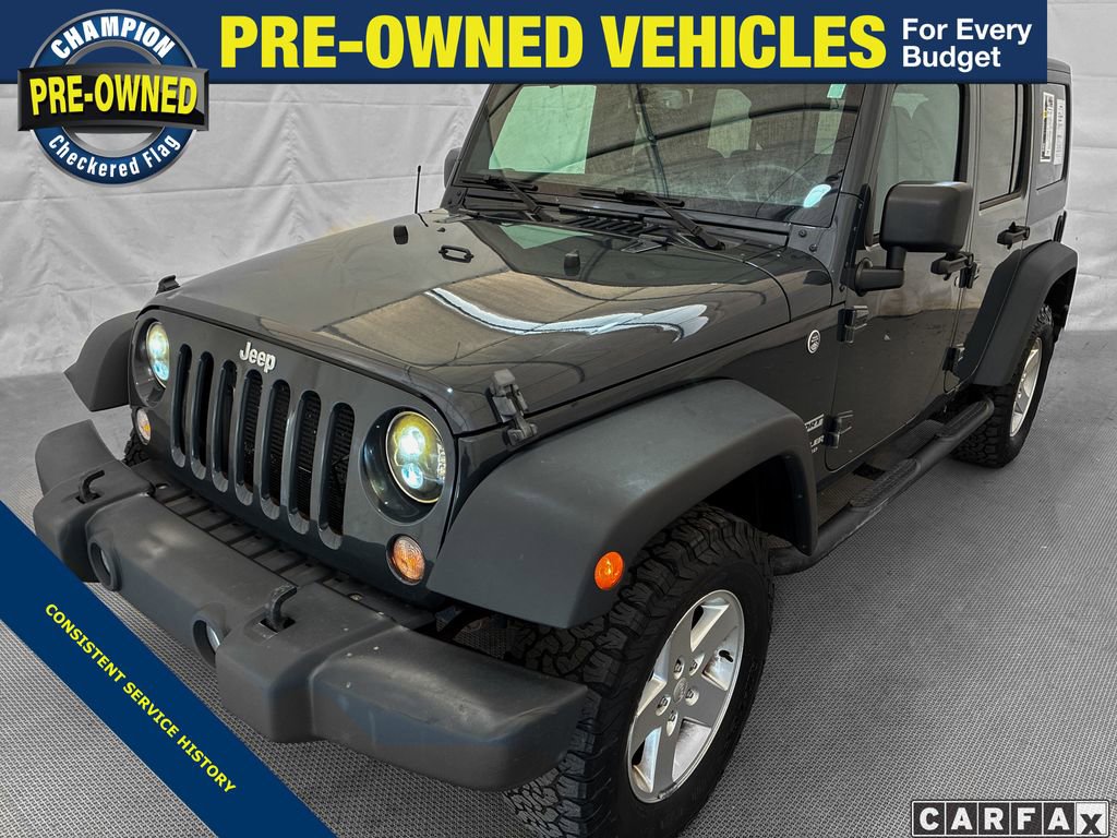 Used 2017 Jeep Wrangler Unlimited Sport w/ Quick Order Package 24S