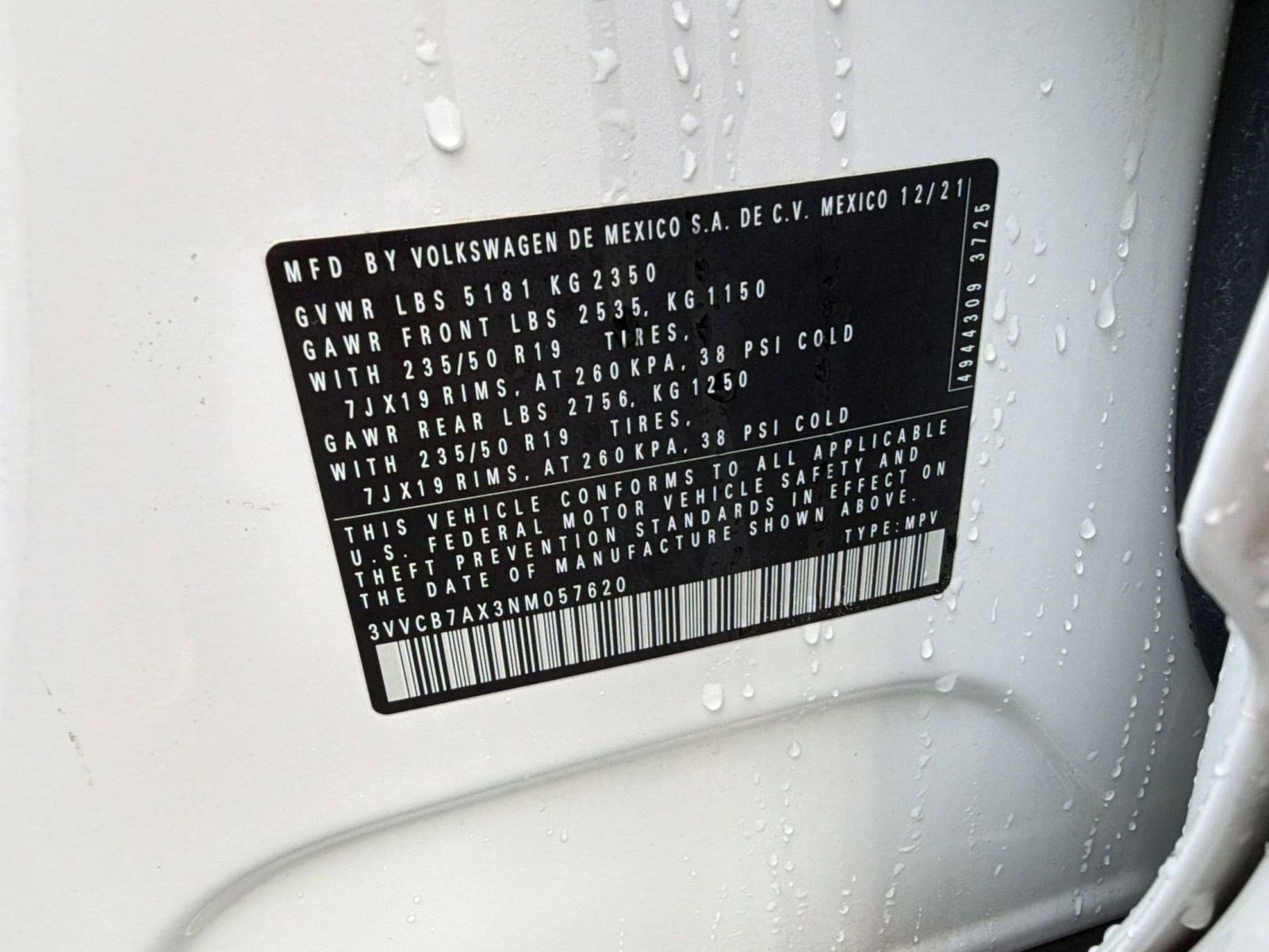 2022 Volkswagen Tiguan SE R-Line