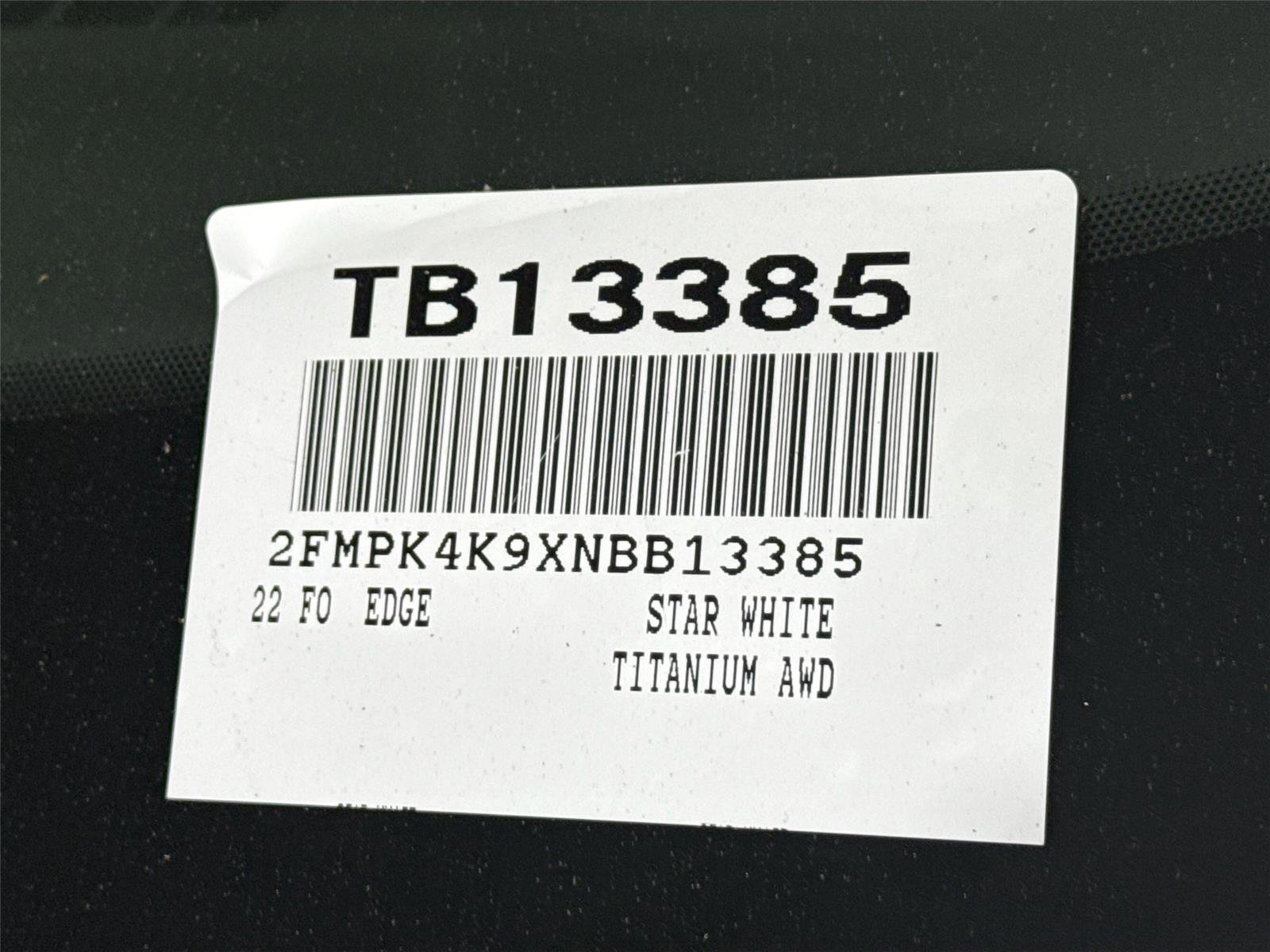 2022 Ford Edge Titanium